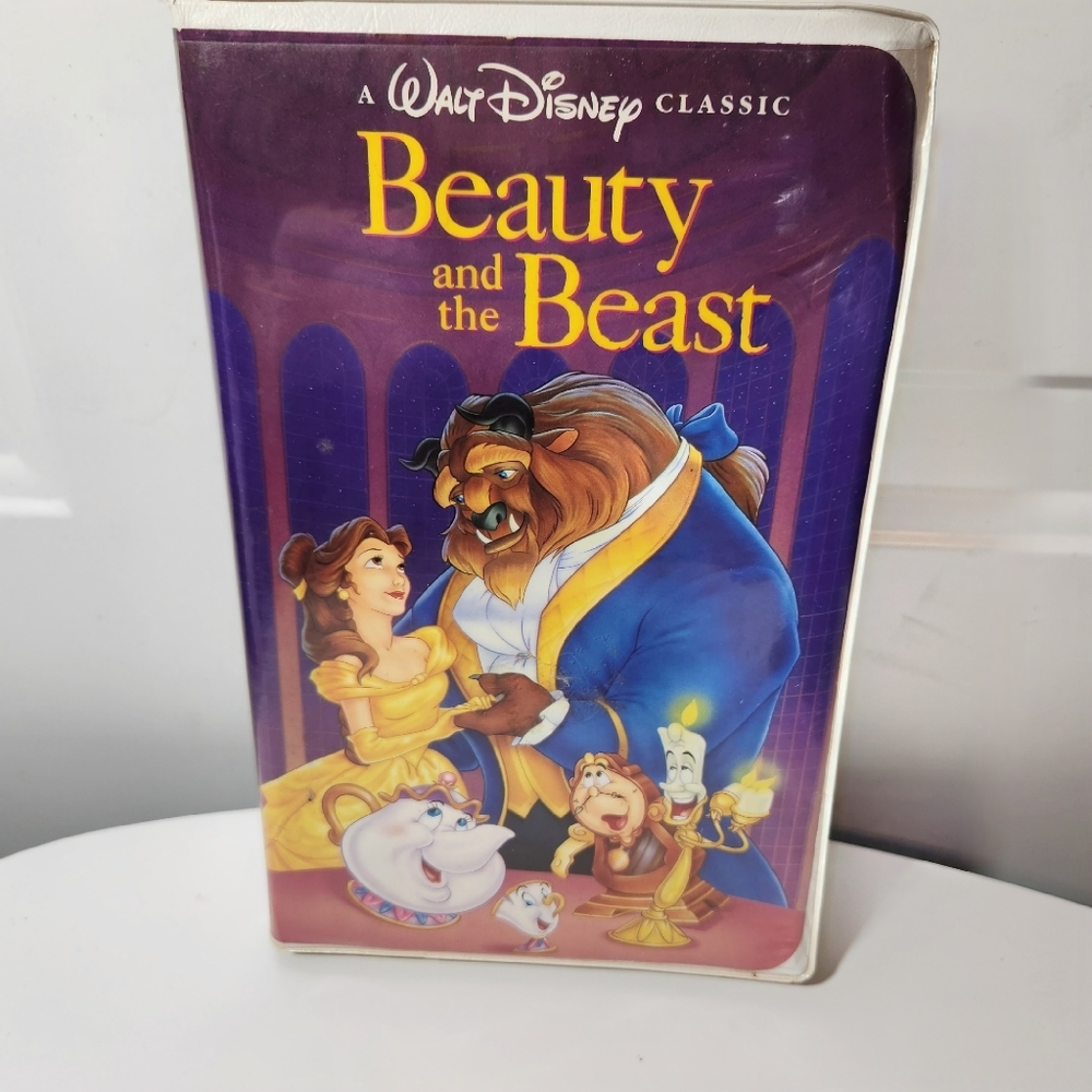 Disney Black Diamond Classics Beauty and the Beast VHS Tape